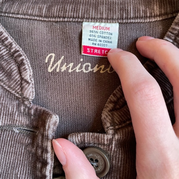 Vintage Brown Corduroy Unionbay Jacket S - Picture 3 of 4